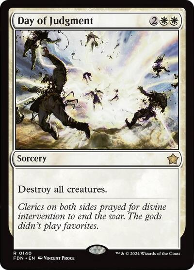 Day of Judgment (Foundations) Near Mint Foil