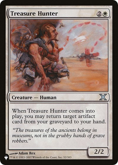 Treasure Hunter (The List) Light Play