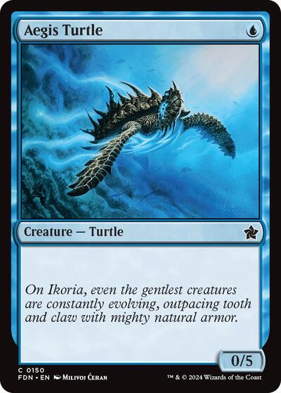 Aegis Turtle (Foundations) Near Mint