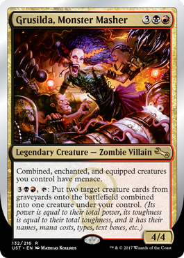 Grusilda, Monster Masher (Unstable) Light Play