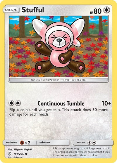 Stufful (SM - Cosmic Eclipse) Near Mint Reverse Holofoil