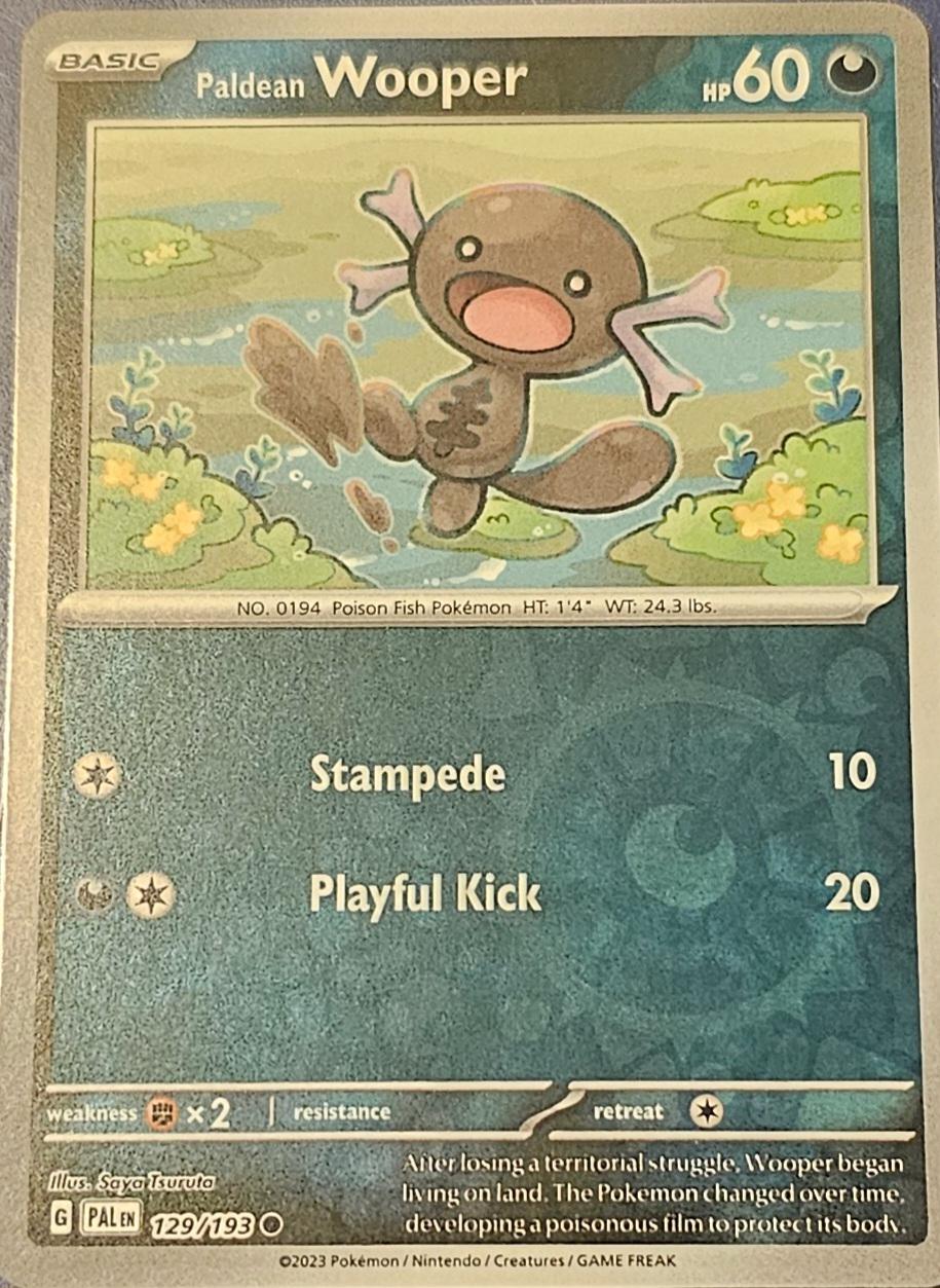Paldean Wooper - 129/193