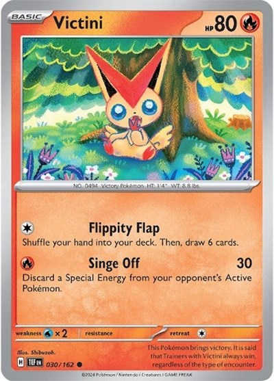 Victini (SV05: Temporal Forces) Near Mint