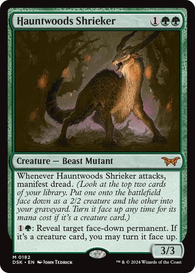 Hauntwoods Shrieker (Duskmourn: House of Horror) Near Mint Foil