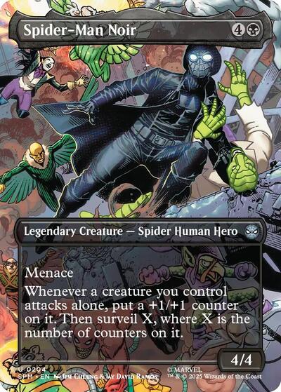 Spider-Man Noir (Borderless) (Marvel's Spider-Man) Near Mint