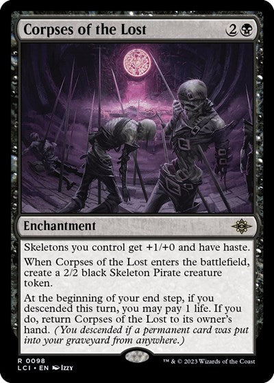 Corpses of the Lost (The Lost Caverns of Ixalan) Light Play