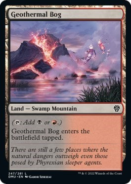 Geothermal Bog (Dominaria United) Light Play