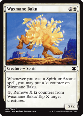 Waxmane Baku (Modern Masters 2015) Light Play Foil