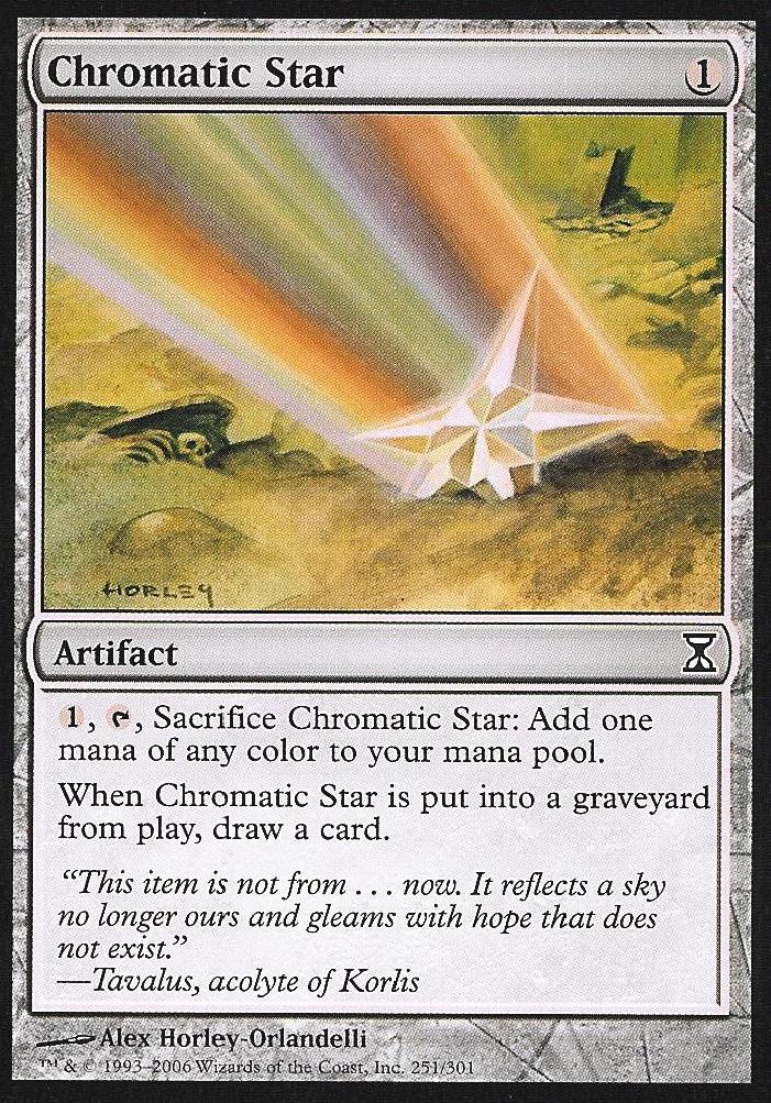 Chromatic Star (Time Spiral) Light Play
