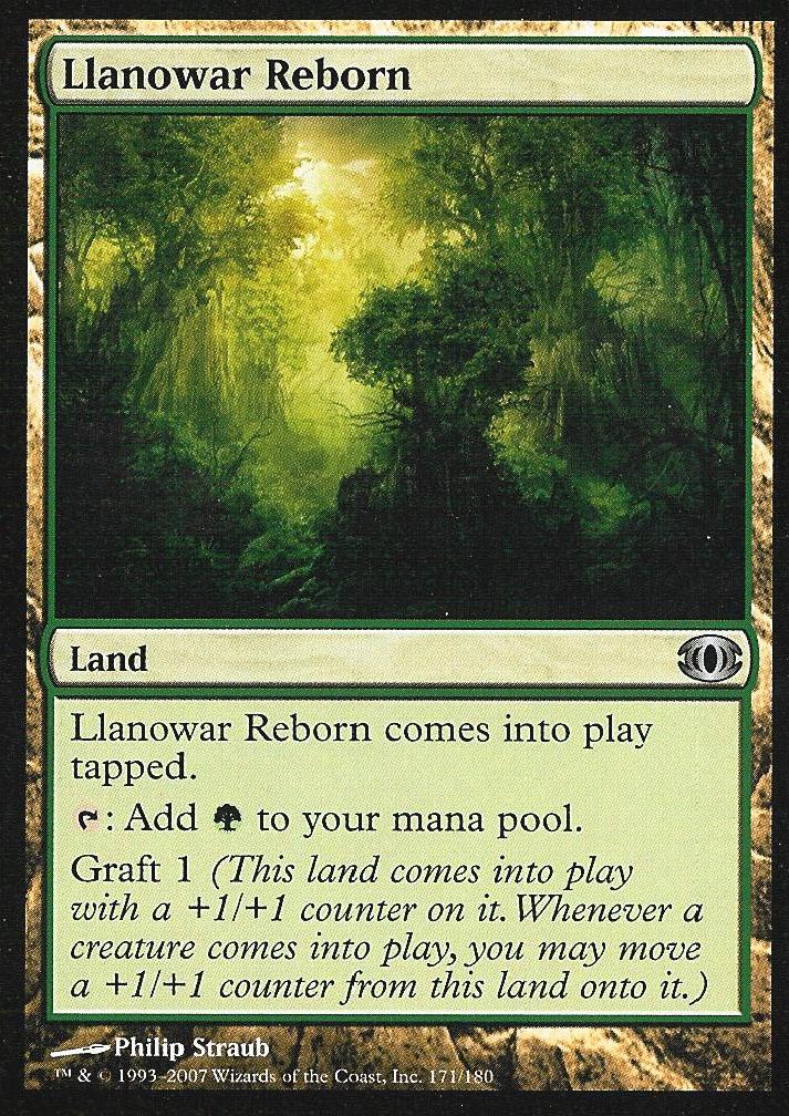 Llanowar Reborn (Futuresight) Light Play