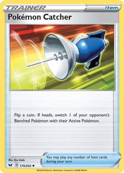 Pokemon Catcher (SWSH01: Sword & Shield Base Set) Near Mint