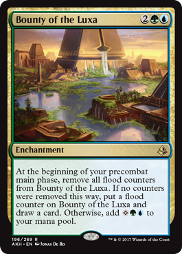 Bounty of the Luxa (Amonkhet) Light Play Foil
