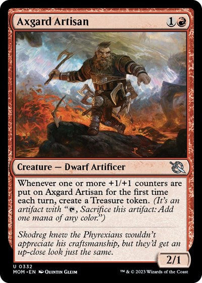 Axgard Artisan (March of the Machine) Near Mint Foil