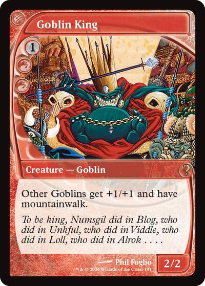 Goblin King (Future Sight) (Mystery Booster 2) Light Play