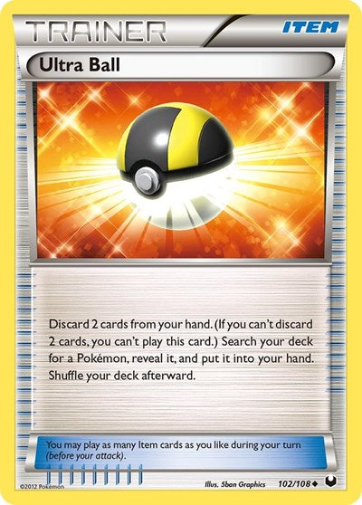 Ultra Ball (Dark Explorers) Near Mint