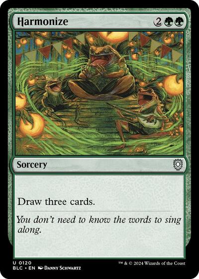 Harmonize (Commander: Bloomburrow) Light Play