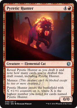 Pyretic Hunter (Conspiracy: Take the Crown) Light Play Foil