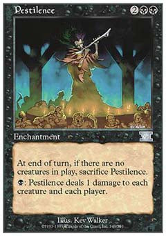 Pestilence (Classic 6th Edition) Light Play