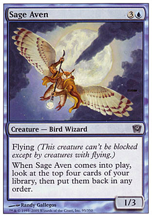 Sage Aven (9th Edition) Light Play