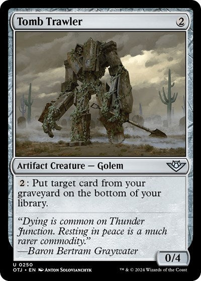 Tomb Trawler (Outlaws of Thunder Junction) Light Play Foil