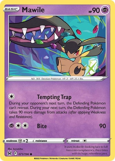 Mawile (SWSH11: Lost Origin) Near Mint
