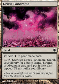 Grixis Panorama (Shards of Alara) Light Play