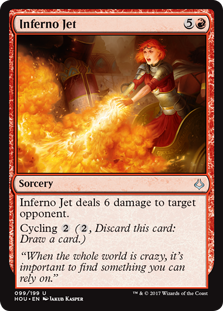 Inferno Jet (Hour of Devastation) Light Play Foil