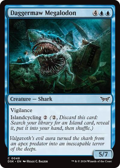 Daggermaw Megalodon (Duskmourn: House of Horror) Near Mint Foil