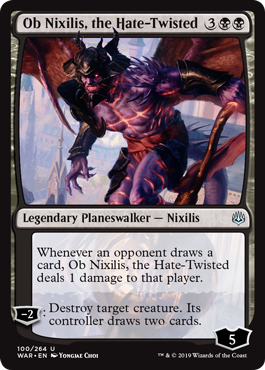 Ob Nixilis, the Hate-Twisted (War of the Spark) Light Play