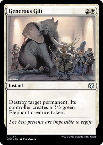 Generous Gift (Commander: March of the Machine) Near Mint
