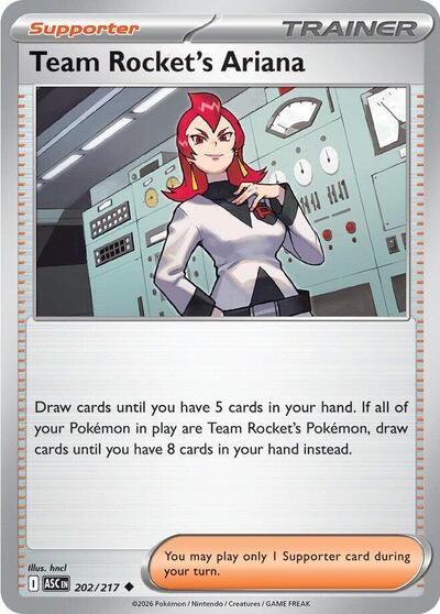 Team Rocket's Ariana (ME: Ascended Heroes) Near Mint