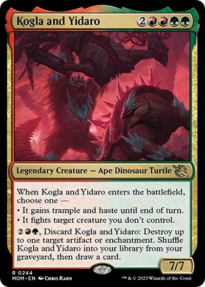 Kogla and Yidaro (March of the Machine) Near Mint Foil