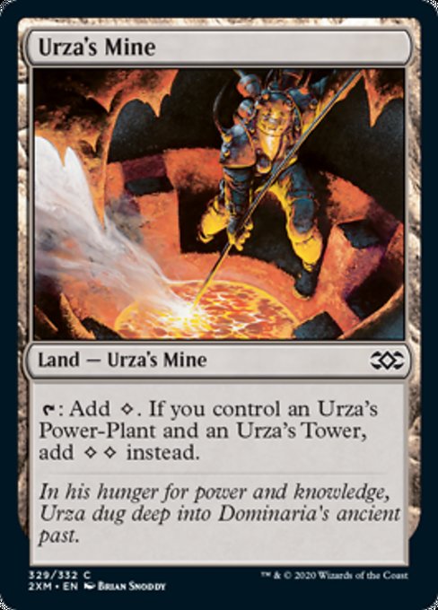 Urza's Mine (Double Masters) Light Play