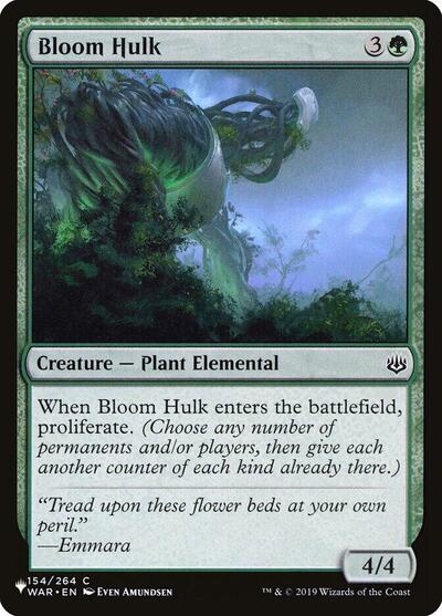 Bloom Hulk (The List) Near Mint