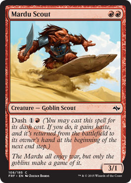Mardu Scout (Fate Reforged) Light Play