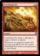 Punishing Fire (Duel Decks: Knights vs Dragons) Light Play