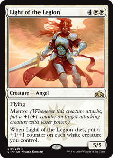 Light of the Legion (Guilds of Ravnica) Light Play Foil