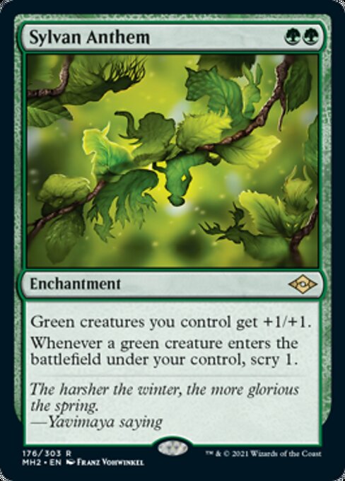 Sylvan Anthem (Modern Horizons 2) Light Play
