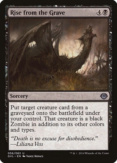 Rise from the Grave (Duel Decks: Anthology) Light Play