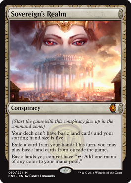 Sovereign's Realm (Conspiracy: Take the Crown) Light Play