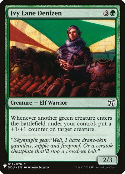 Ivy Lane Denizen (Mystery Booster) Light Play