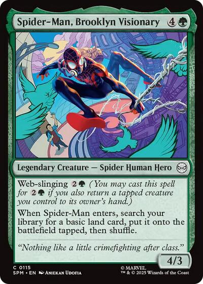 Spider-Man, Brooklyn Visionary (Marvel's Spider-Man) Near Mint Foil