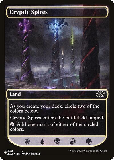 Cryptic Spires (The List) Near Mint