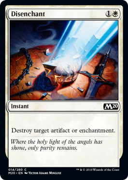 Disenchant (Magic 2020 Core Set) Light Play Foil
