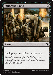 Innocent Blood (Duel Decks: Nissa vs Ob Nixilis) Light Play