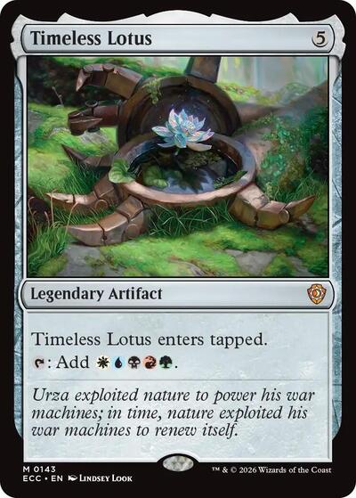 Timeless Lotus (Commander: Lorwyn Eclipsed) Near Mint