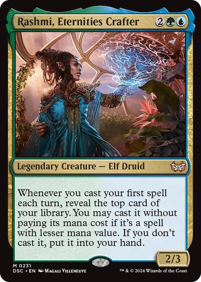 Rashmi, Eternities Crafter (Commander: Duskmourn: House of Horror) Light Play