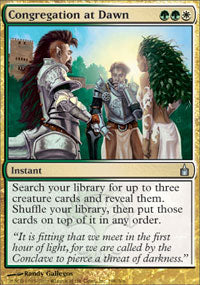 Congregation at Dawn (Ravnica) Light Play