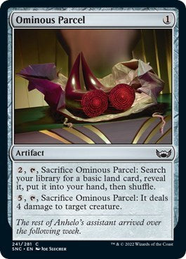 Ominous Parcel (Streets of New Capenna) Light Play Foil