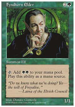 Fyndhorn Elder (5th Edition) Light Play